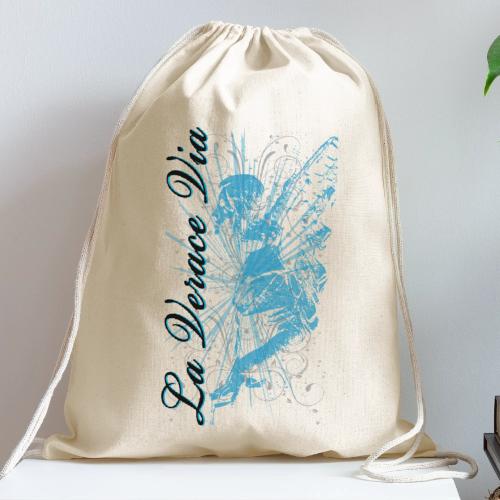 La Verace Via The True Path - Cotton Drawstring Bag