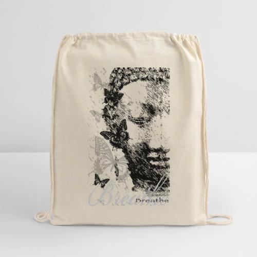 Breathe - Cotton Drawstring Bag