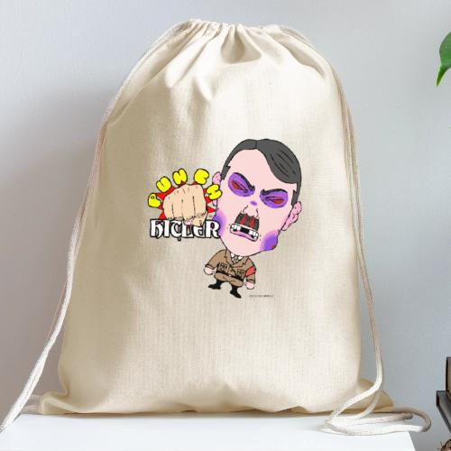 Punch Hitler! - Cotton Drawstring Bag