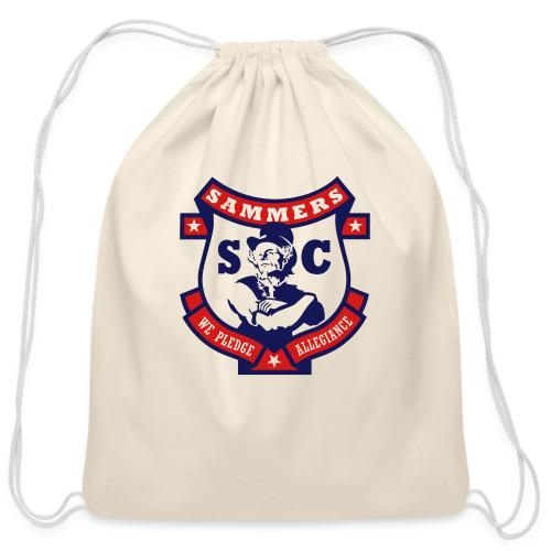 Sammers Logo EPS White - Cotton Drawstring Bag