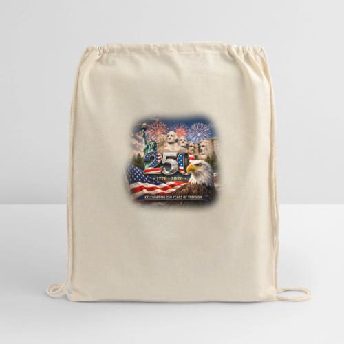 1776-2026 | Celebrating 250 Years of Freedom - Cotton Drawstring Bag
