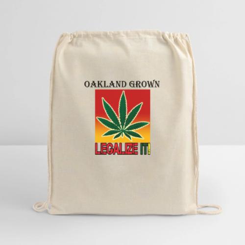 Oakland Grown Cannabis juridiques T-shirts 420 usure - Sac à cordon en coton