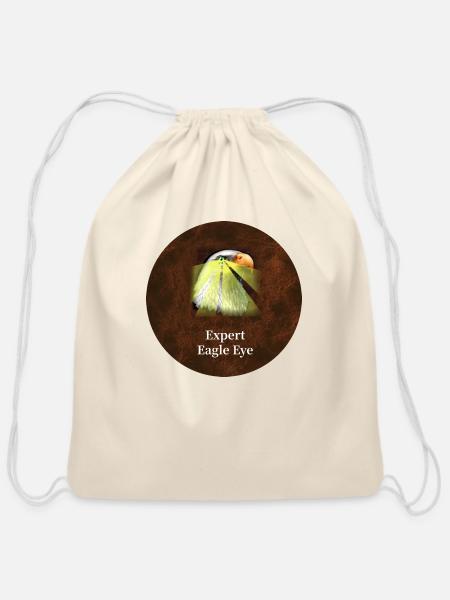 Expert Eagle Eye - Heroes of Might and Magic III - Cotton Drawstring Bag - natural