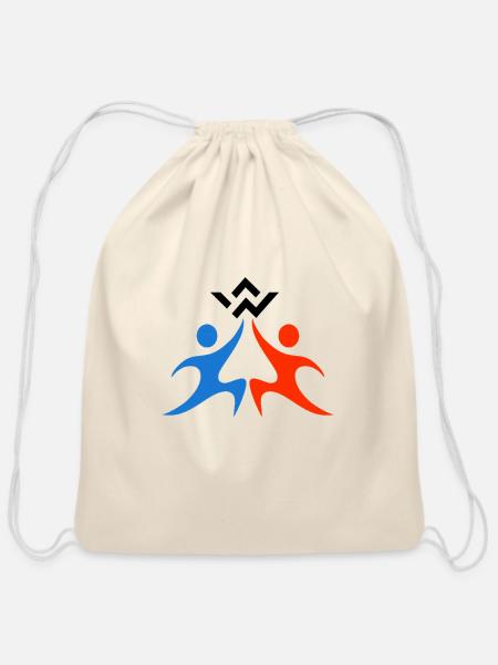 Achieve your Goal - Cotton Drawstring Bag - natural
