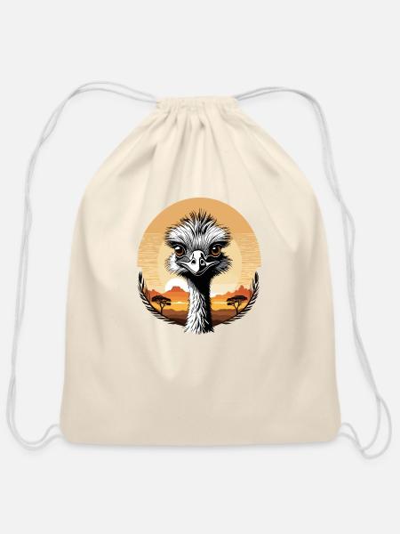 Emu - Cotton Drawstring Bag - natural