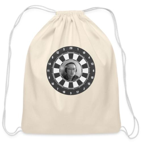 Producer Jay on a Dartboard - Cotton Drawstring Bag