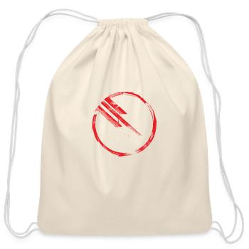 Inferno T Shirt - Cotton Drawstring Bag - natural - Front
