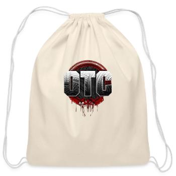 Wrestling - Cotton Drawstring Bag - natural - Front