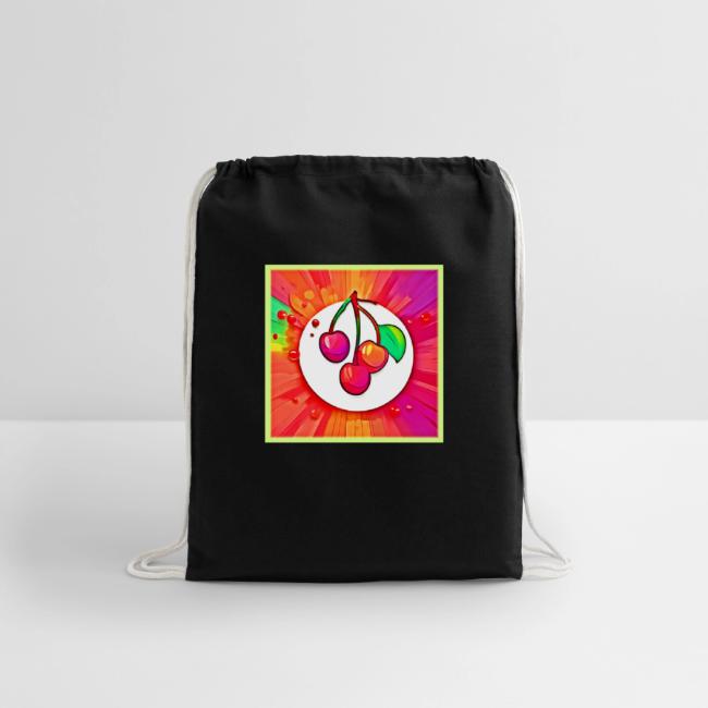 Cherry Pop Art Burst