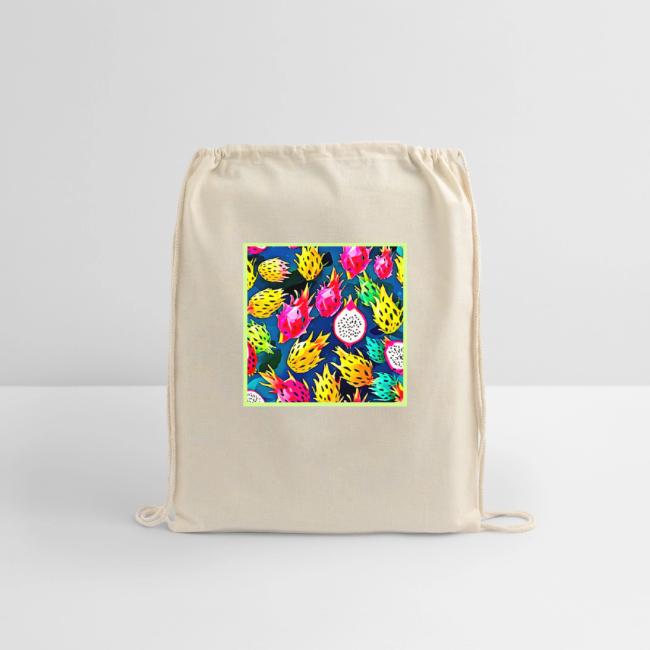 Dragon Fruit Pattern Art