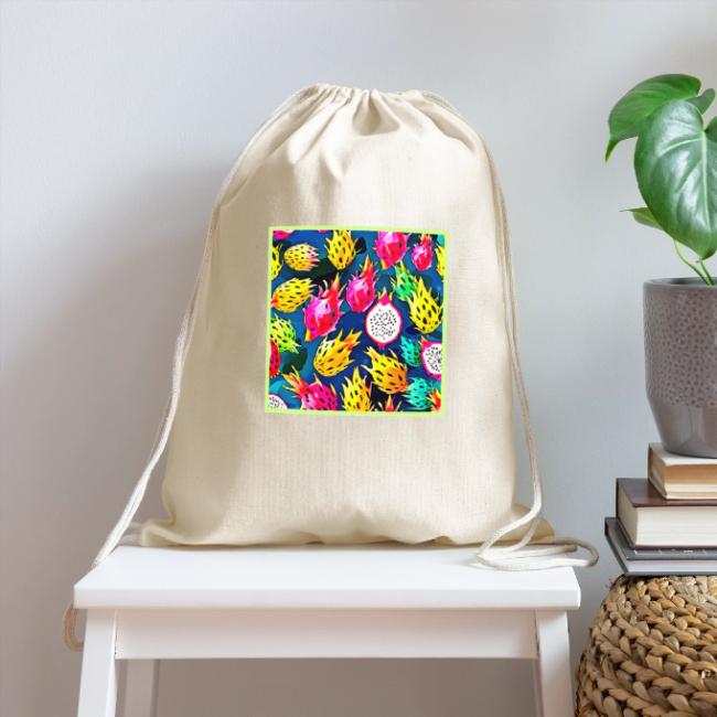 Dragon Fruit Pattern Art