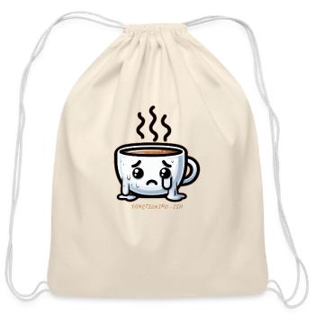 Functioning ... ish - Cotton Drawstring Bag - natural - Front