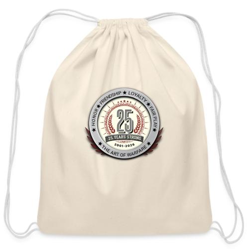 25 Years Strong - Cotton Drawstring Bag