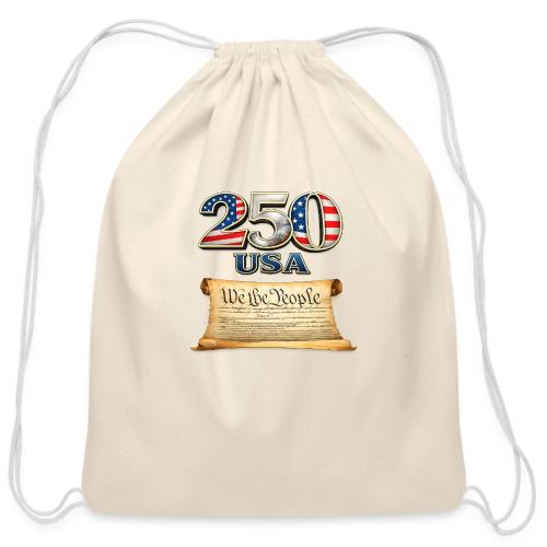 250th anniversary celebration of America - Cotton Drawstring Bag