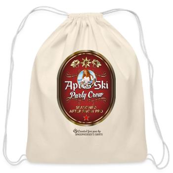 Après Ski - Cotton Drawstring Bag - natural - Front