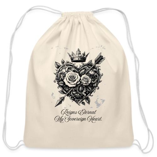 Royal Heart T-Shirt, Mug, & Leggings - Cotton Drawstring Bag