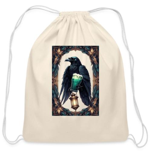 Pint of No Regrets Just Shenanigans Raven T-Shirt - Cotton Drawstring Bag