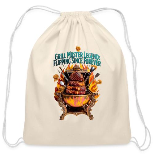 Grill Master Legend T Shirt - Cotton Drawstring Bag