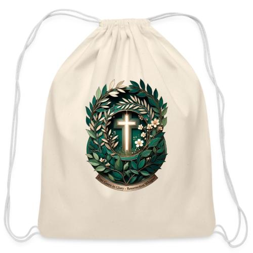 Easter Ever Green in Glory Laurel T Shirt, Gift - Cotton Drawstring Bag
