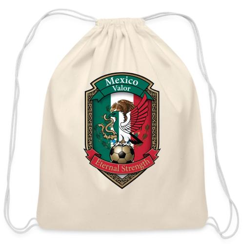 Mexico Eagle Valor T-Shirt, Pride Badge Gift - Cotton Drawstring Bag