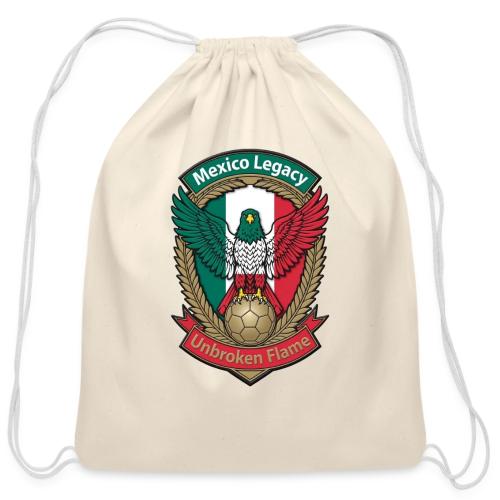 Mexico Eagle Legacy T-Shirt, Mexican Pride Gift - Cotton Drawstring Bag
