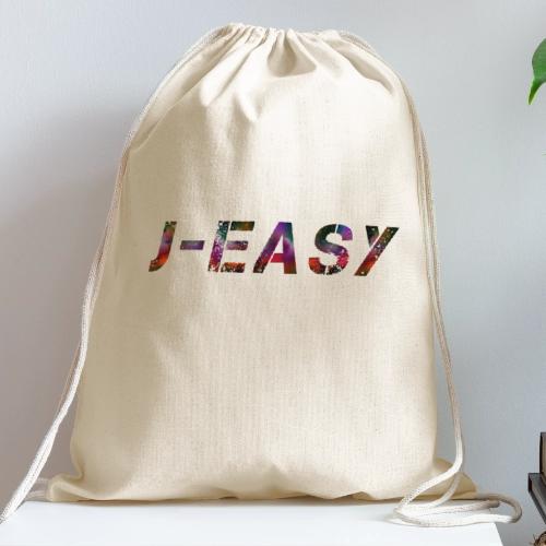 J-Easy Name - Cotton Drawstring Bag
