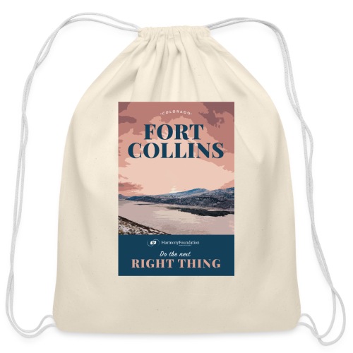 FORT COLLINS 01 - Cotton Drawstring Bag