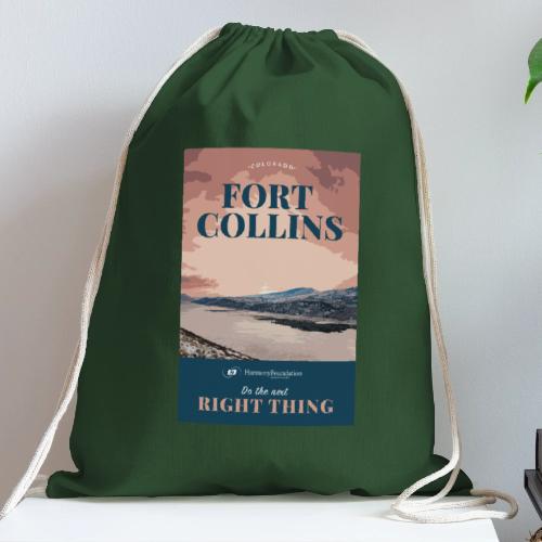 FORT COLLINS 01 - Cotton Drawstring Bag
