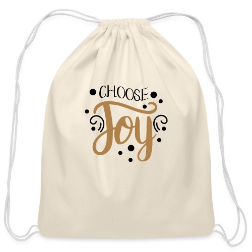 Choose Joy Phrase 5485940 - Cotton Drawstring Bag