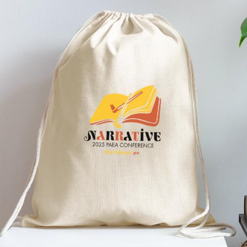 PAEA Narrative 2025 - Cotton Drawstring Bag
