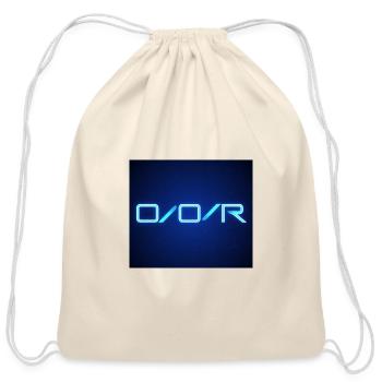 Neon 00VR Logo - Cotton Drawstring Bag - natural - Front