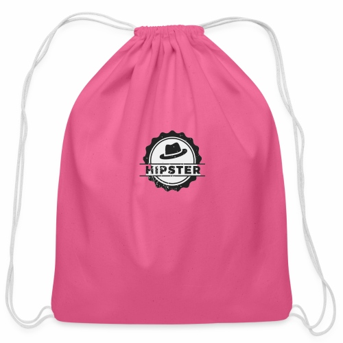 hipster6 - Cotton Drawstring Bag