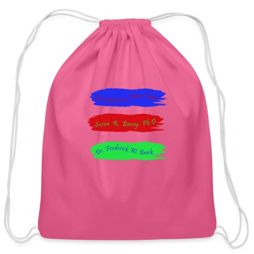 Not All Heroes Wear Capes - Vision Therapy Heroes - Cotton Drawstring Bag