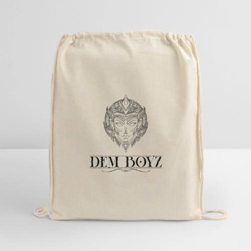 DemBoyz Full Logo (Black Edition) - Cotton Drawstring Bag