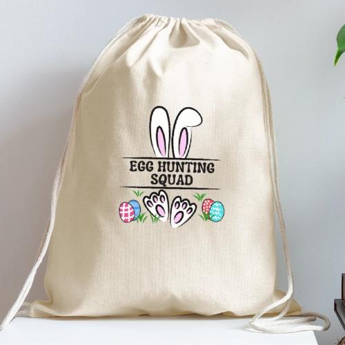 EGG HUNTING SQUAD - Cotton Drawstring Bag