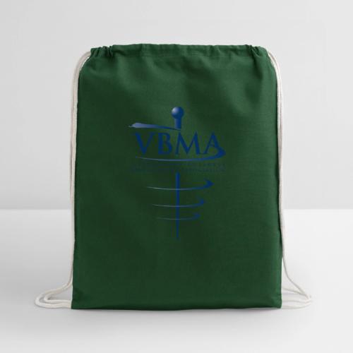 VBMA caduceus logo - Cotton Drawstring Bag