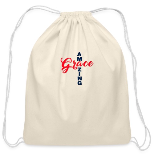 Amazing Grace - Cotton Drawstring Bag