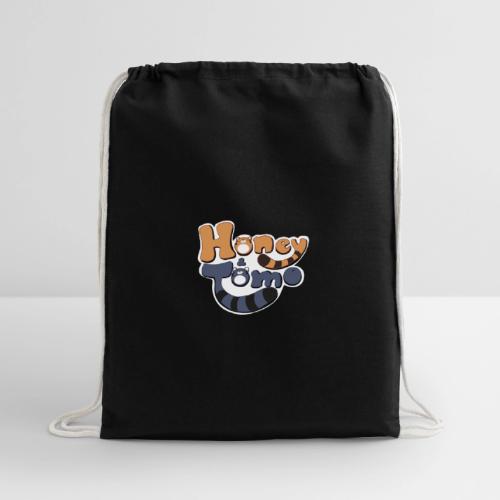 Honey and Tomo Logo - Cotton Drawstring Bag
