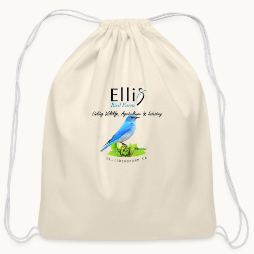 Ellis Bird Farm - Carolyn Sandstrom - Cotton Drawstring Bag