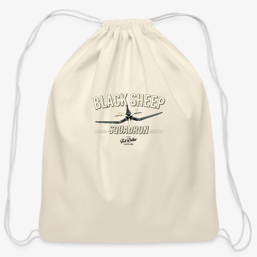 Black Sheep Squadron - Cotton Drawstring Bag