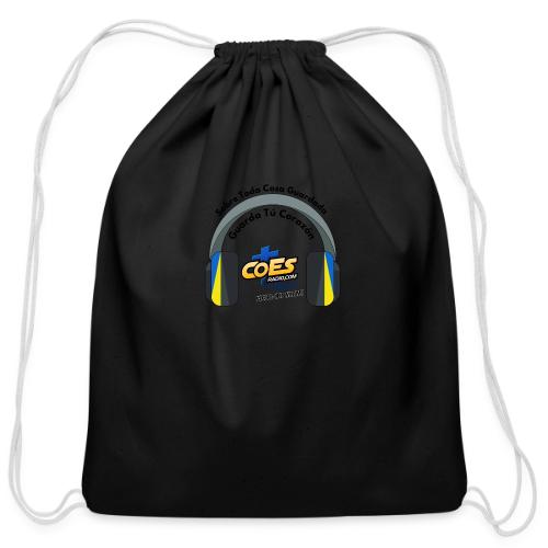CoEsRadio Sobre Toda Cosa - Cotton Drawstring Bag