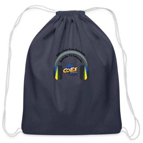 CoEsRadio Sobre Toda Cosa - Cotton Drawstring Bag