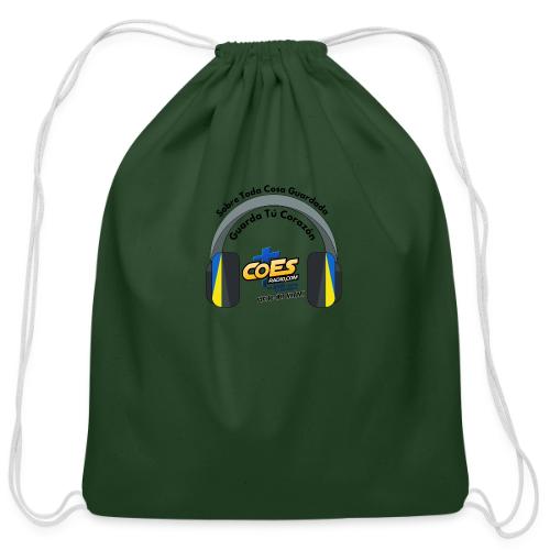 CoEsRadio Sobre Toda Cosa - Cotton Drawstring Bag