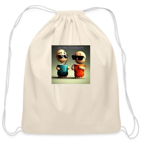 Welcome to Smoon City - Cotton Drawstring Bag