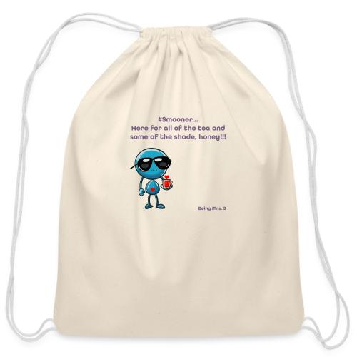 Smoon City 11_Here for the tea - Cotton Drawstring Bag
