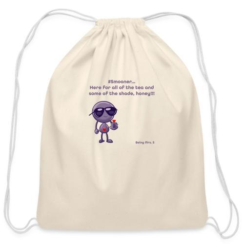 Smoon City_12_Here for the tea - Cotton Drawstring Bag
