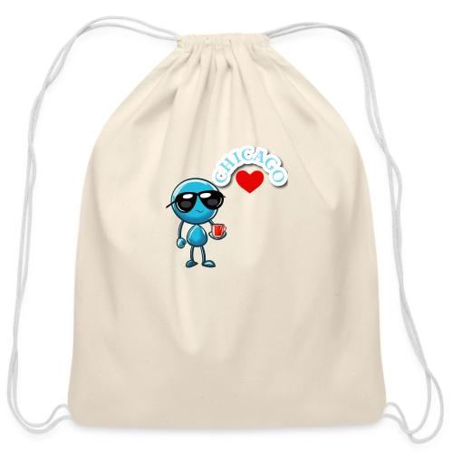 Smoon City_Chicago - Cotton Drawstring Bag
