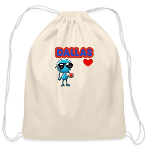 Smoon City_Dallas - Cotton Drawstring Bag