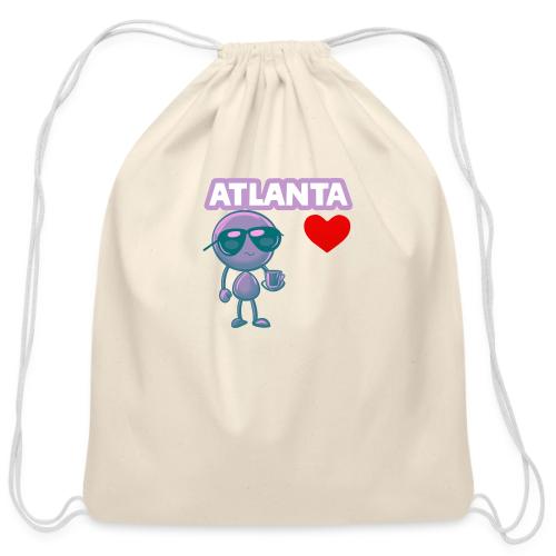 Smoon City_Atlanta - Cotton Drawstring Bag