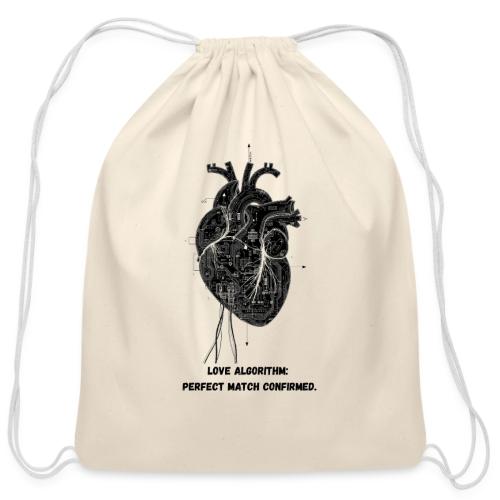 Love Algorithm T-Shirt - Cotton Drawstring Bag